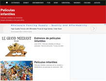 Tablet Screenshot of infantiles.peliculasyjuegosonline.com