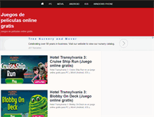 Tablet Screenshot of juegos.peliculasyjuegosonline.com